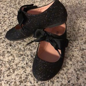 Black Happy Soda slippers